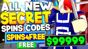 How to redeem my hero legendary codes. All New 4 Free Spins My Hero Mania Codes My Hero Mania Codes Roblox Youtube