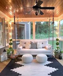 Farmhouse Forever On Instagram Follow Nordic Decor For More Interior Design Inspo This Porch Is Just Magical In 2020 House With Porch Home Decor House Interior