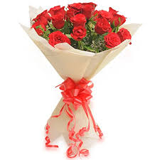 Florazone Ever So Beautiful Fresh Flowers Bouquet Bunch Of Red Roses Multicolour Amazon In Home Kitchen