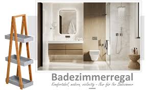 Bad serviertisch tablett bambus badezimmer caddy organize erweiterbare organizer. Kleankin Badregal 3 Ebenen Treppenregal Leiterregal Badezimmer Bambus Grau 30 X 18 X 81 Cm Amazon De Baumarkt