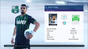 Dob 3/6/1987 (34) birthplace germany. Pes 2019 Combinacao 100 Free Kevin Prince Boateng Myclub Ps4 Youtube