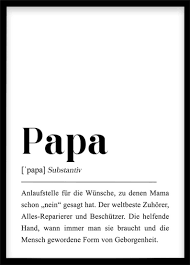 Papa Definition Din A4 Poster Papa Geschenk Geschenk Fur Etsy Father Birthday Dad Birthday Dad Birthday Gift