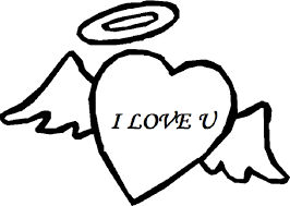 Love Heart Colouring Pages Online Angel Coloring Pages Cute Coloring Pages Heart Coloring Pages