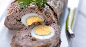 Un Plat Succulent Un Pain De Viande Aux œufs
