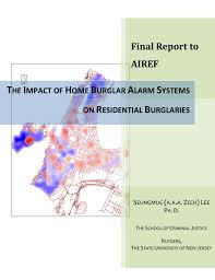 Final Report To Airef Alarm Industry Research Education