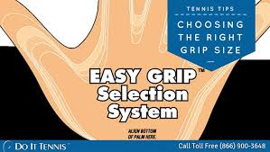 Choosing The Right Tennis Racquet Grip Size Tennis Blog