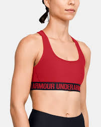 Essentially it's about finding the bra that fits and works best for you. Women S Ua Crossback Mid Sports Bra Under Armour
