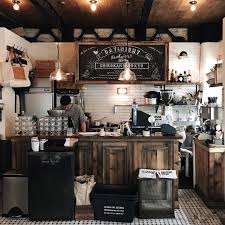 Credit Tishakazan Rustic Coffee Shop Coffee Cafe Interior Cafe Interior