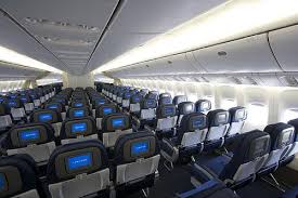 United Airlines Boeing 777 Interior