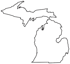 25 Free Things To Do In Michigan Map Of Michigan Michigan Outline State Of Michigan