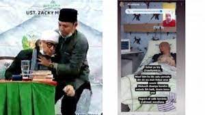Ustadz zacky masih dirawat di salah satu rs di riau. Pht1szwyiknc3m