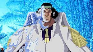 Aokiji Frozen Admiral Anime One Piece Anime One Piece