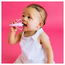 Banana Teether For Baby MAXBELL Baby Banana Teether With Bristles Bendable  Flexible 100