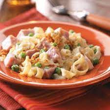Ham Fettuccine Bake Recipe Leftover Ham Recipes Recipes Leftover Ham
