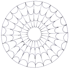 You must clear your mind and allow yourself to forget all your worries, to reach the soothing that comes from. Easy Mandalas For Kids Like A Spider Web Mandala Coloring Pages Geometric Coloring Pages Mandala Coloring