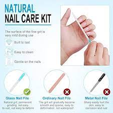 This is the best way to gain the best control over your workspace, which in this case is your nail. Glass Nail Files Kit 8pcs Crystal Glass Nail File Set Natural Glass Fingernail Files Professional Manicure Tools Double Sided Grit With 2 Dust Nail File For Men Women Girls Multicolor Amazon Ae Beauty