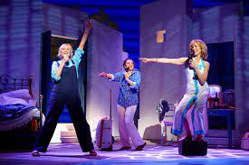 På folketeateret i oslo er 26. Mamma Mia Brinkhoff Moegenburg
