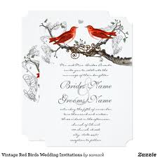Vintage Romantic Musical Red Love Birds Wedding Invitation Zazzle Com In 2020 Bird Wedding Invitations Love Birds Wedding Bird Wedding