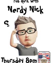 Pub Quiz with Nerdy Nick at Bulldog Sports Pub
