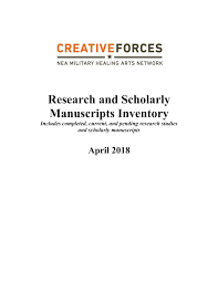 Research and Scholarly Manuscripts Inventory