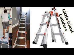 Maybe you would like to learn more about one of these? Little Giant Ladders Velocity With Wheels M13 13 Ft Multi Position Ladder 300 Lbs Weight Youtube