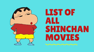 List Of Crayon Shin Chan Movie Anime India