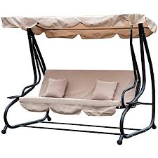 Check out our new 2021 additions including the double egg chair and our briq mini egg perfect for the kids. Outsunny Outdoor Swing Chair Bench Garden Hammock Patio Convertible Canopy Bed 3 Seater Beige Amazon Co Uk Garden Outdoors
