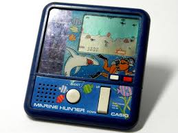 80s Retro Casio Lcd Handheld Game Marine Hunter Cg 50 Mij 1983 With Defect Retro Gadgets Games Vintage Toys