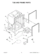 If you're not sure which replacement parts are right for your kitchen appliance, visit the kitchenaid® service and support center for manuals and contact information. Parts For Kitchenaid Kdte104ess4 Upper Rack And Track Parts Appliancepartspros Com