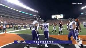 I always liked raven's design from the teen titans vs justice league animated movie, so i i love the art, but have one small critique to make about the gif. Baltimore Ravens Football Gif By Nfl Find Share On Giphy