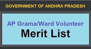 Ap Grama Volunteer Merit List 2020 Selection List District Wise