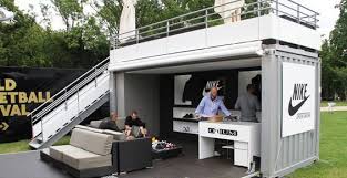 Nike Showroom Mit Versandbehalterncontainer Haus Container Haus Container Hauser Container Haus