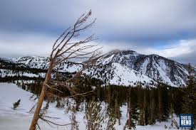 Sky Vision Observes Fresh Snow In Downtown Reno