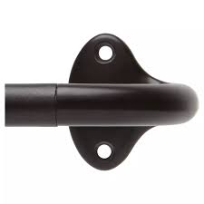 The mounting plate is approximately 3 inches. Buy Loft By Umbra Dusk Room Darkening Curtain Rod 5 8 28 48 Darjeeling Bronze Online In Dominican Republic 14104935