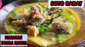 Soto betawi kuah santan memang sangat pas disajikan sebagai menu makan siang. Cara Bikin Soto Babat Kuah Santan Yang Enak Dan Nikmat Youtube