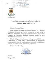 Disperare şi revoltă la râmnicu vâlcea. Primarul Municipiului Ramnicu Valcea ContinuÄƒ SÄƒ PrimeascÄƒ Mesaje De MulÈ›umire Din Partea PersonalitÄƒÈ›ilor Decorate Cu Medalia Ziua Imnului NaÈ›ional Cronica Olteniei