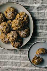 This link is to an external site that may or may not meet accessibility guidelines. Ginger Molasses Almond Oat Cookies Dishing Up The Dirt