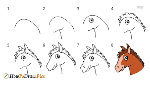 In this friday's tutorial, we will take a close look at the anatomy of the horse head. How To Draw A Horse Step By Step Tutorial For Kids Beginners