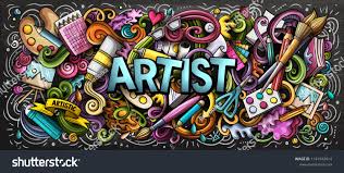 Artist Supply Illustration Visual Arts Doodles Painting And Drawing Street Art Background Color Book Cover Graffiti H Visual Art Doodle Art Artist Supplies