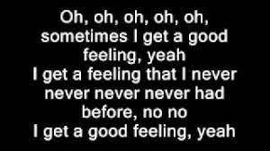 Flo Rida Good Feeling Lyrics On Screen Youtube