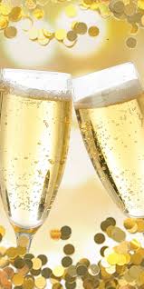 Champagne Glasses New Year Celebration Abstract 1080x2160 Wallpaper Champagne Christmas Champagne Champagne Glasses