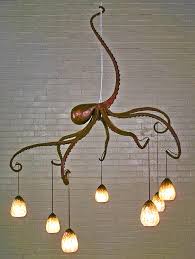 Super Cool Octopus Hanging Light Nautical Home Decorating Nautical Home Decor