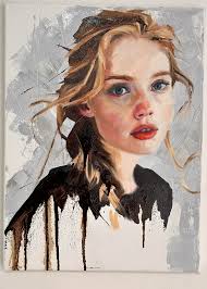 Most of my artwork is pretty straightforward illustration. Here is  something a little different, a kind of experiment, called Requiem (oil