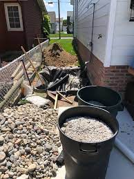 Basic by design, a french drain consists of a hole (at least 3 feet deep) filled with crushed gravel (preferably ½ inch to 1 inch in diameter). Outdoor Shower Drainage Issue
