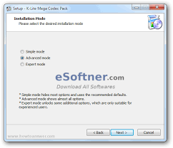 A free software bundle for high quality audio and video playback. K Lite Codec Pack Download Basic 15 Mb Mega 54 Mb