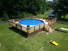 37 Swimming Pool Ideas Revive Your Spirit After Working All Day Backyard Pool Landscaping Above Ground Pool Landscaping Swimming Pool Decks