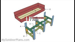What can be a better diy project than utilizing recycled wood like old pallets to build a beautiful looking planter box. Waist High Raised Garden Bed Plans Myoutdoorplans Free Woodworking Plans And Projects Diy Shed Wooden Playhouse Pergola Bbq