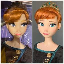 Maybe finished!! Queen Anna! #frozen #frozen2 #disney #anna #elsa  @disneyfrozen #ginger #doll #muñeca #ooak #oneofakind #handmade #paint  #repaint #repaintdoll