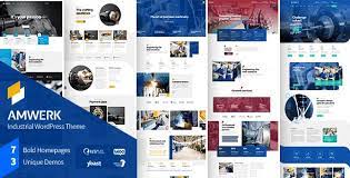 Let's see how to download free themeforest wordpress themes. Amwerk Industry Corporate Business By Boldthemes Themeforest