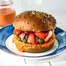 Remove from heat and pour in the couscous and ½ cup broth or water. Almond Lentil Burgers Recipe Eatingwell